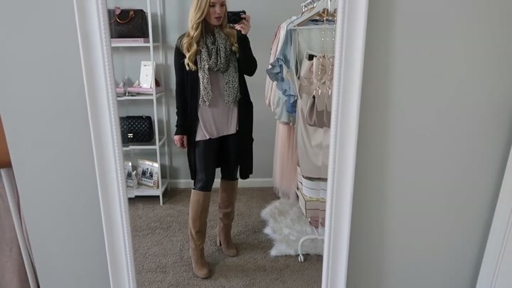 Layered Cardigan Ensemble